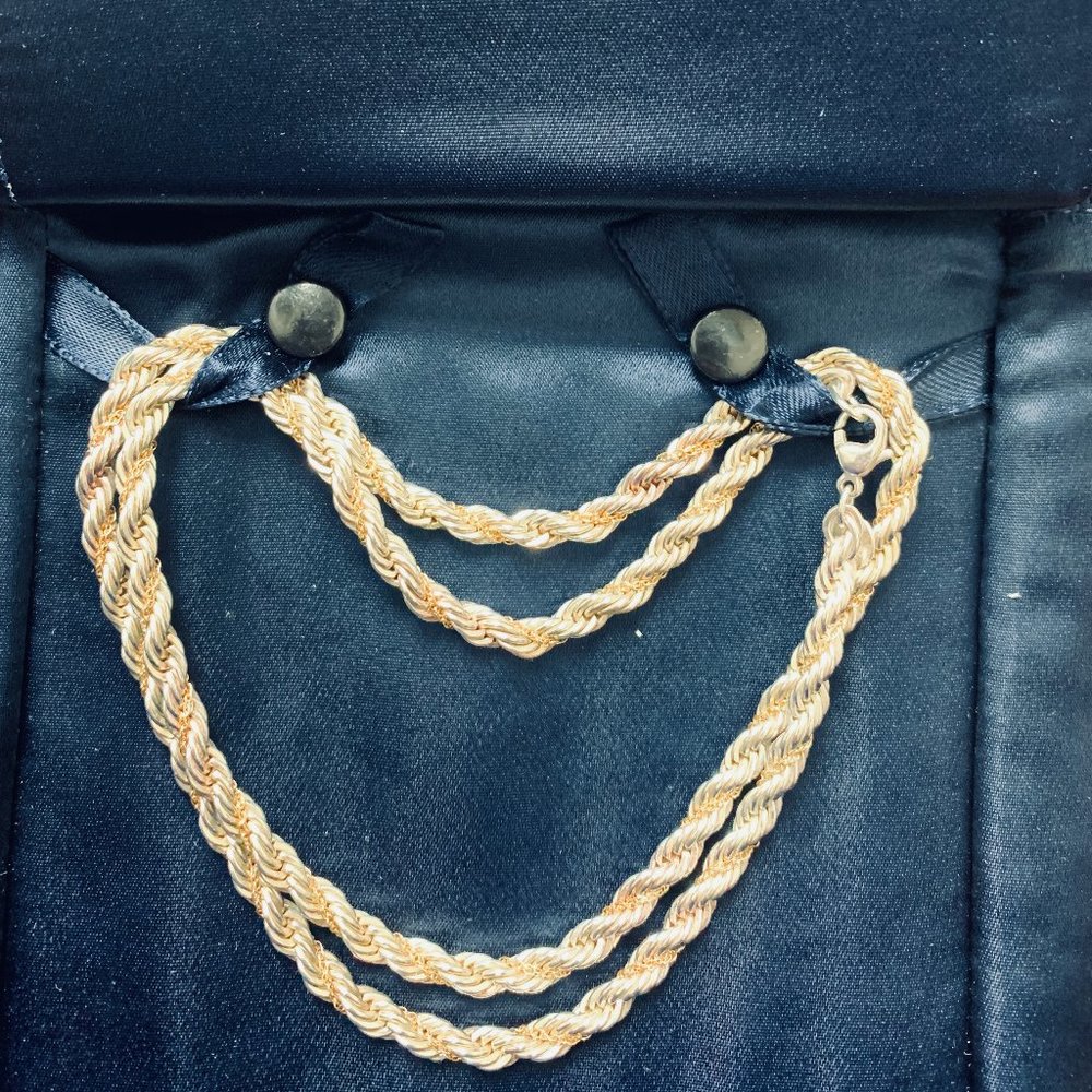Rare Tiffany & Co. Sterling Silver & 18Kt Yellow G